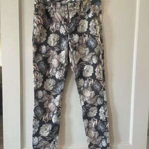 Floral Print Women's Jeans